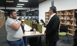 Başkan Tutdere'den kütüphane ve bilim merkezi ziyareti