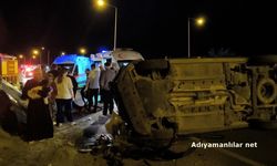 Düğün Dönüşü Takla Atan Araçta Aynı Aileden 6 Kişi Yaralandı