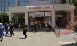 Hastanede Gerçeğini Aratmayan Acil Durum Tatbikatı