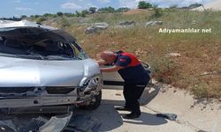 Sugözü Köyü mevkiinde bir araç takla attı: 1 ölü, 1 yaralı