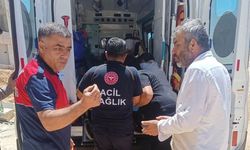 İnşaattan Düşen İşçi Hastaneye Kaldırıldı