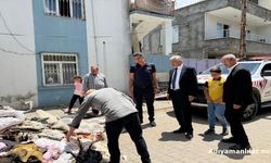 Başkan Hallaç'tan Yangın Mağduru Aileye Destek