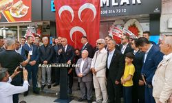 Kahta MHP İlçe Başkanlığı Yeni Hizmet Binası Açıldı