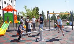 Kahta Özel Eğitim Uygulama Okulu'na oyun parkı kuruldu