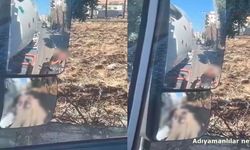 Trafikte Tepki Çeken Görüntü Kameraya Yansıdı
