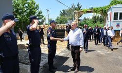 Vali Abdullah Küçük'ten Belören Jandarma Karakoluna ziyaret