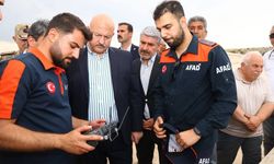 Vali Küçük olay yerinde çalışmaları inceledi