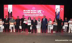 15 Temmuz Yarışmalarının Ödülleri Aydın'da Verildi
