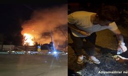 Adıyaman Altınşehir'de Çıkan Yangın Korkuttu
