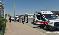 Adıyaman Eski Besni Caddesi'nde Kaza 1 Yaralı