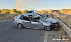 Adıyaman-Gölbaşı Yolunda Kaza 3 Yaralı Var