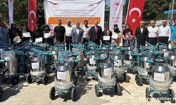 Adıyaman'da 109 Üreticiye Süt Sağım Makinesi