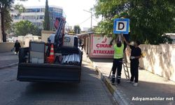 Adıyaman'da Trafik Güvenliği İçin Levhalar Yenileniyor