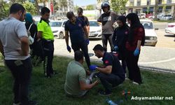 Adıyaman'da Motosiklet Kazasında 1 Kişi Yaralandı
