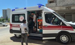Devrilen motosikletteki yolcu yaralandı