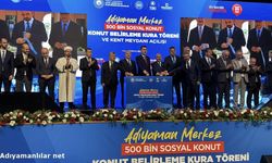 Bakan Kurum Adıyaman'da Yeni Projeleri Açıkladı