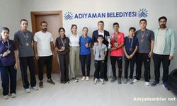 Başkan Tutdere Başarılı Sporcuları Ağırladı