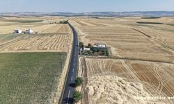 Besni'de Sıcak Asfalt Çalışmalarında 27 Kilometre Tamamlandı