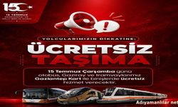 Gaziantep'te 15 Temmuz'da Toplu Ulaşım Ücretsiz