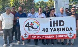 İHD Adıyaman Şubesinden 40'ıncı Yıl Açıklaması
