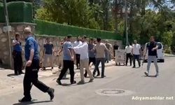 Kahta'da Karakol Önündeki Kavgaya Biber Gazlı Müdahale