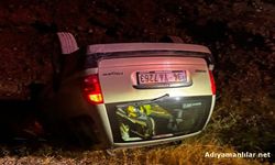 Kahta-Sincik Karayolunda Kaza 2 Kişi Yaralandı