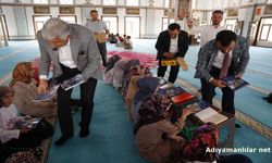 Kahta'da Yaz Kur'an Kurslarında İlk Cüz Heyecanı