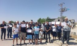Kahta'da 'İmdat Ölmek İstemiyoruz' eylemi yapıldı