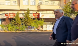 Kahta'da Otogar Yolunda Sıcak Asfalt Çalışması