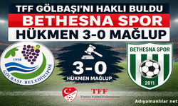 TFF Gölbaşı'nı Haklı Buldu Bethesna Spor Hükmen 3-0 Mağlup