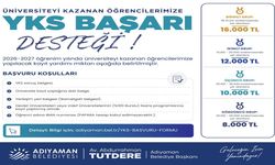 Adıyaman Belediyesi'nden Üniversite Kazananlara YKS Desteği