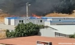 Adıyaman'da Kopan Elektrik Teli Yangına Neden Oldu