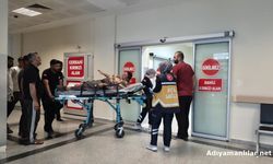 Adıyaman'da Merdivenlerden Yuvarlanan Kişi Yaralandı