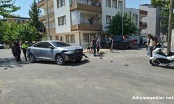 Adıyaman'da Pikap İle Otomobil Çarpıştı 1 Yaralı