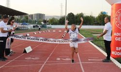 Adıyaman'da U9'dan U17'ye modern pentatlon mücadelesi