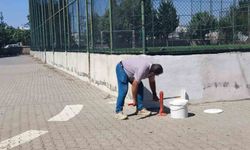 Fatih Anadolu Lisesi'nde okulun bakım ve onarımı personelin emeğiyle yapılıyor