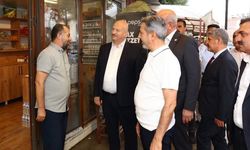 Vali Abdullah Küçük, Besni'de esnafın talep ve önerilerini dinledi