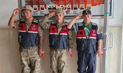 Besnili üç özel birey asker kınası yaktı, üniforma giydi: Duygu dolu tören