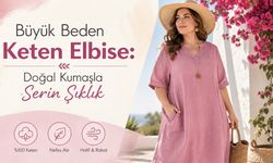Büyük Beden Keten Elbise: Doğal Kumaşla Serin Şıklık