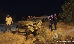 Malatya-Adıyaman Kara Yolunda Kaza 7 Yaralı