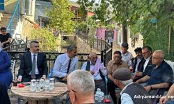 MHP Heyeti Gerger'in Köylerinde Vatandaşlarla Buluştu