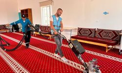 Adıyaman Belediyesinden cami, cemevi ve Kur'an kurslarında hijyen çalışması