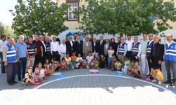 Adıyaman'da okul bahçeleri mini futbol sahalarıyla buluşuyor