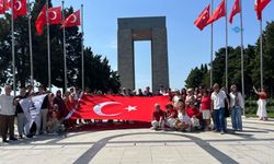 Adıyamanlı gençler Çanakkale'den Akçay'a kültür ve tarih yolculuğuna çıktı