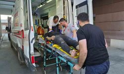 Bahçe aydınlatmasını onarırken elektrik çarptı: 1 yaralı