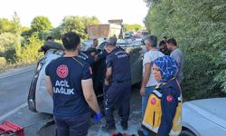 Adıyaman’da iki otomobil çarpıştı: 2 yaralı