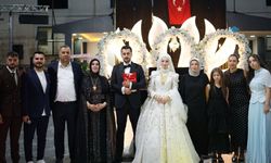 Aziz Yılmaz ile Melike İnci'nin düğünü siyaset ve bürokrasi dünyasını Kahta'da buluşturdu