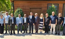 Başkan Tutdere, Güneydoğu Gazeteciler Federasyonu'nu ağırladı