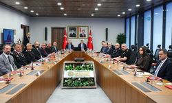 Vali Abdullah Küçük, Yurt Güvenliği Toplantısı'na katıldı