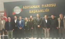 Adıyaman Baro Başkanı Mithat Yaşar’a AGC’den Hayırlı Olsun Ziyareti